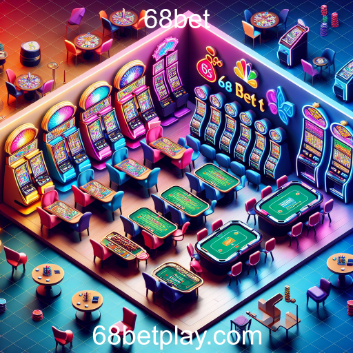 Explorando o Mundo dos Jogos em 68bet